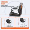 VEVOR Salon Chair, Barber Chair for Hair Stylist, Styling Chair with Heavy Duty Hydraulic Pump, 360¬∞ Swivel Hair Salon Chair with Footrest for Beauty