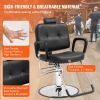 VEVOR Salon Chair, Hydraulic Recliner Barber Chair for Hair Stylist, 360 Degrees Swivel 90¬∞-125¬∞ Reclining Salon Chair for Beauty Spa Shampoo, Max L